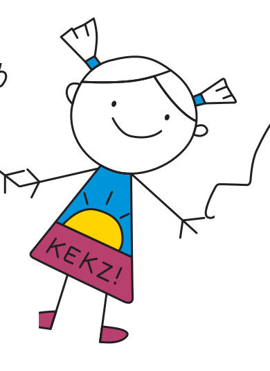 Getekend meisje met veren in haar haar